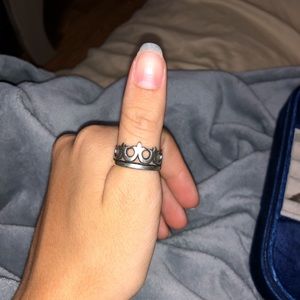 James Avery Crown ring
